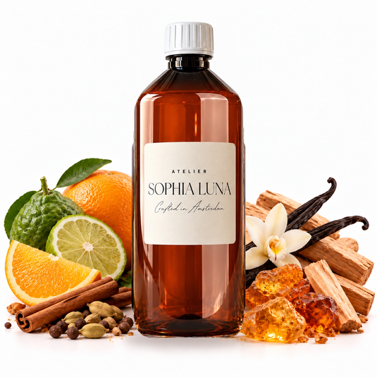 Amber Lumière geurolie 1000 ml van Atelier Sophia Luna voor aromadiffusers