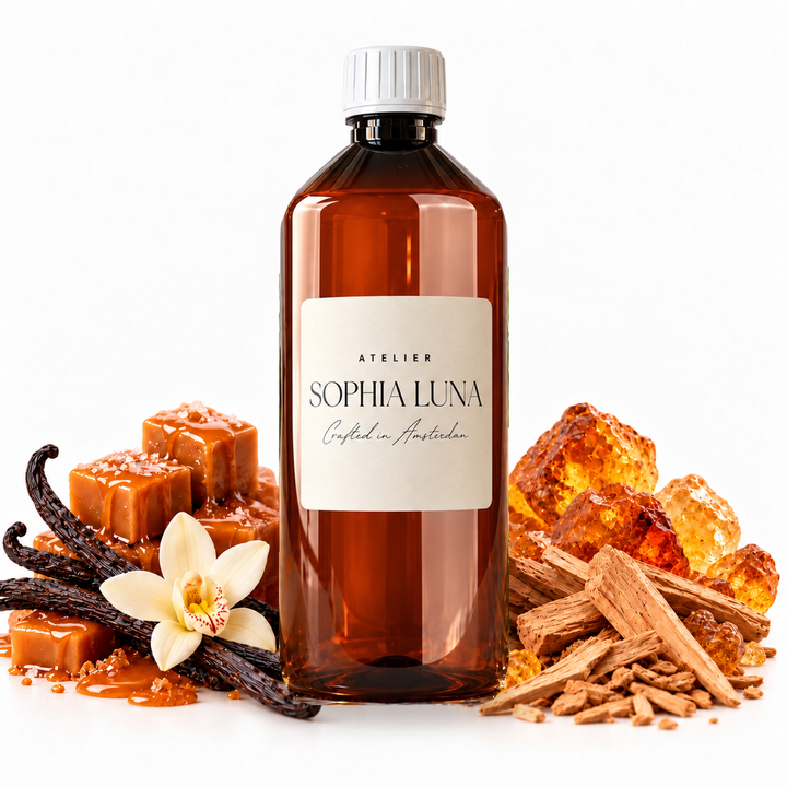 Dessert Pearl geurolie 1000 ml van Atelier Sophia Luna voor aromadiffusers