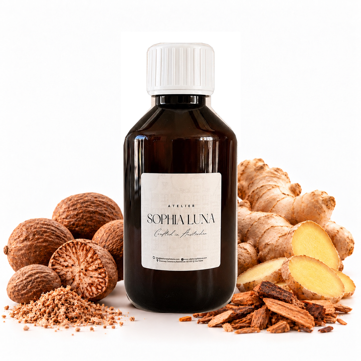 Golden Vice geurolie 250 ml van Atelier Sophia Luna voor aromadiffusers