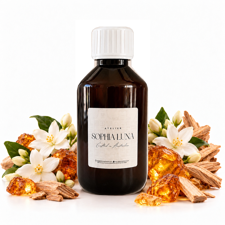 Opal Glow geurolie 250 ml van Atelier Sophia Luna voor aromadiffusers