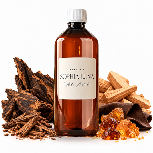 Royal Sandalwood Oudh geurolie 1000 ml van Atelier Sophia Luna voor aromadiffusers