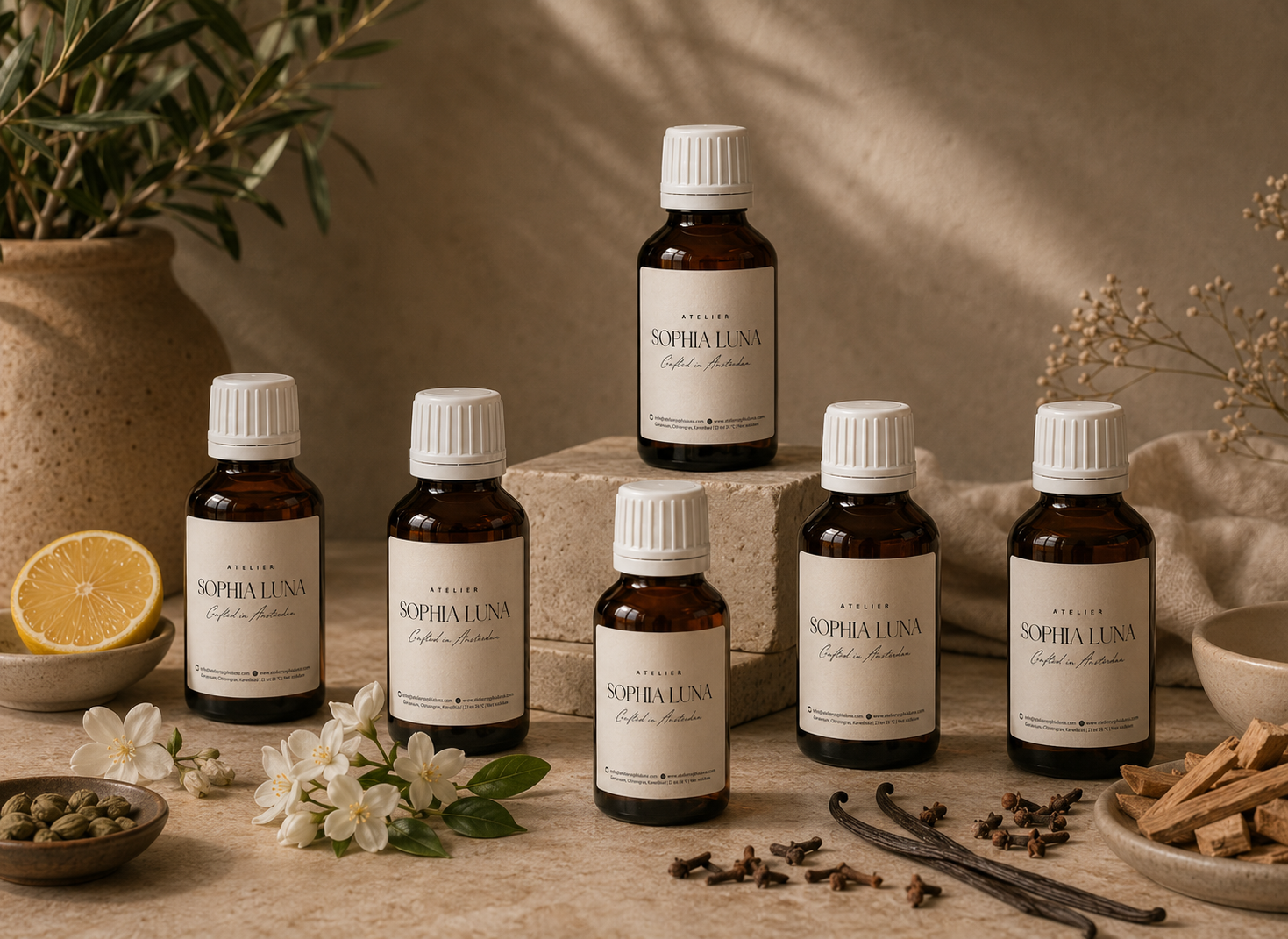 Selectie van bestaande geurcomposities