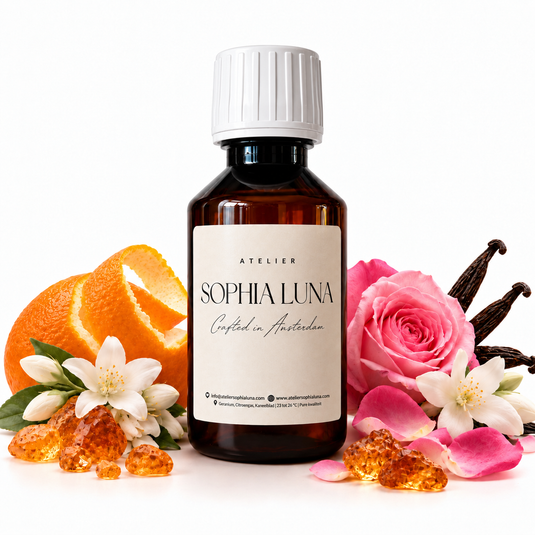100 ml geurolie Art of Love van Atelier Sophia Luna, voor aroma diffuser.